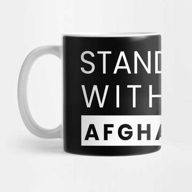 Stand with Afghanistan (dark background) by Pro Exodus Relief 